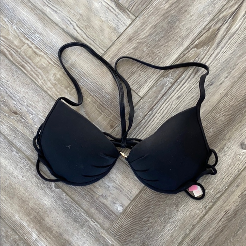 Black sexy swim top